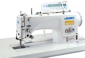 Juki DLN-9010A-SH Single Needle, Needle Feed, Direct Drive machine with  CP180 control panel (Setup with Table, & Stand)